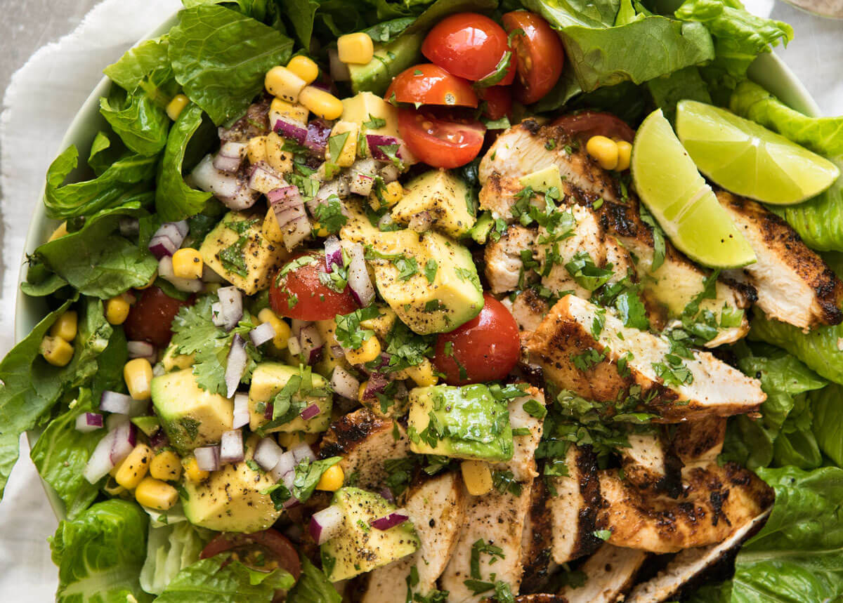 Mexican Chicken Salad - Healthy nutritious Meals - Fitness Collaborative